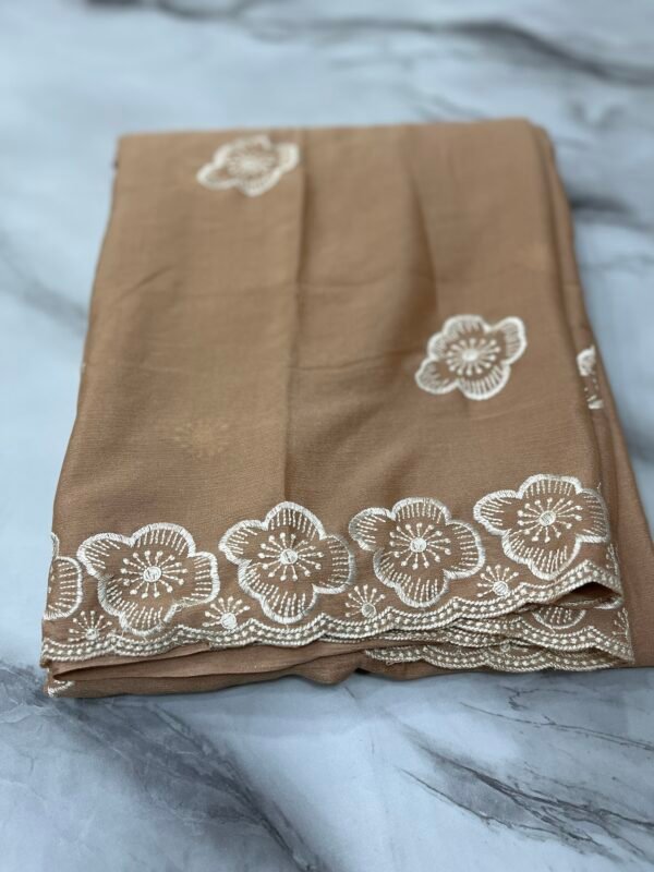 Crape chiffon saree-SRS01919 - Image 4