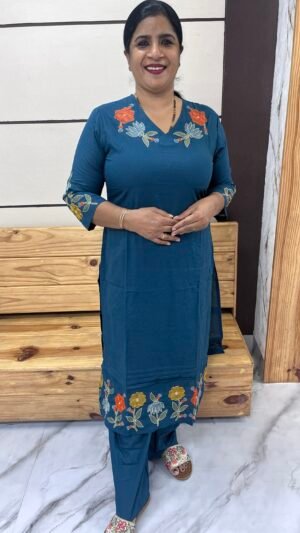 Cotton -Co-ord set-COD17188
