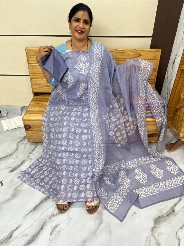 Silky cotta suit set-US10191 - Image 2