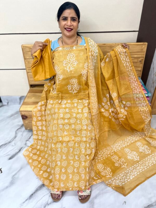 Silky cotta suit set-US10191 - Image 3