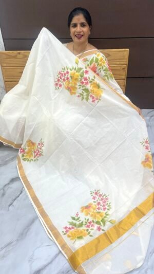 Kerala onam sarees-SRS10174