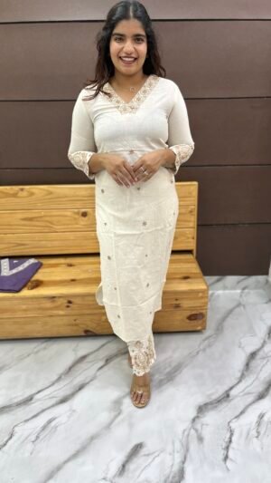 Pure cotton co-ord set-11337