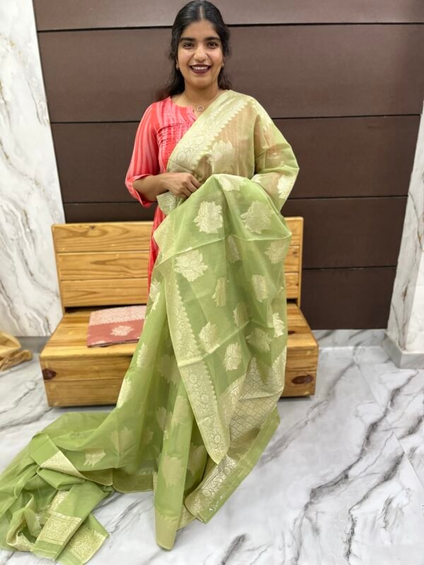 Banarasi Soft silk saree - Image 2