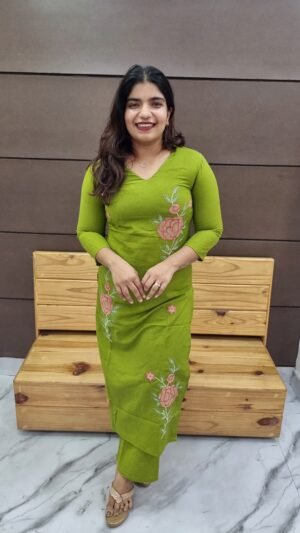 cotton co-ord set -cd10182