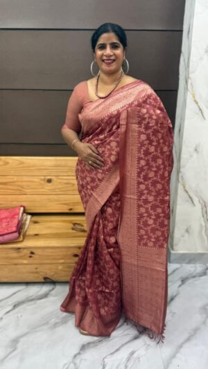 semi silk sarees -SRS9015