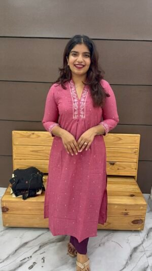 Anvita brand Pure cotton Kurties-KRT6638