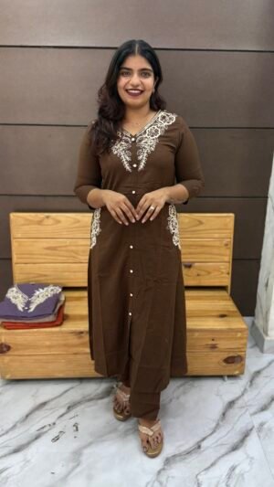 Pure cotton co-ord set-cd22345