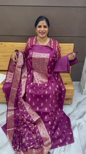 Banarasi Unstitched suit set -us2729