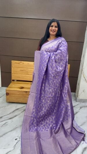 semi-banarasi sarees -SRS80021