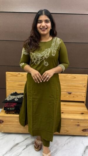 Cotton co-ord set-Cd80035