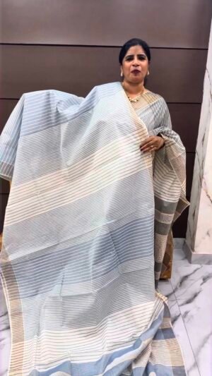 village cotton Unstitched sarees-SRS40008