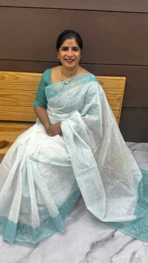 Net cotta sarees-SRS18382
